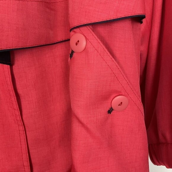 Vintage Saxton Hall Red Jacket Made in Poland Size Large - Picture 3 of 7